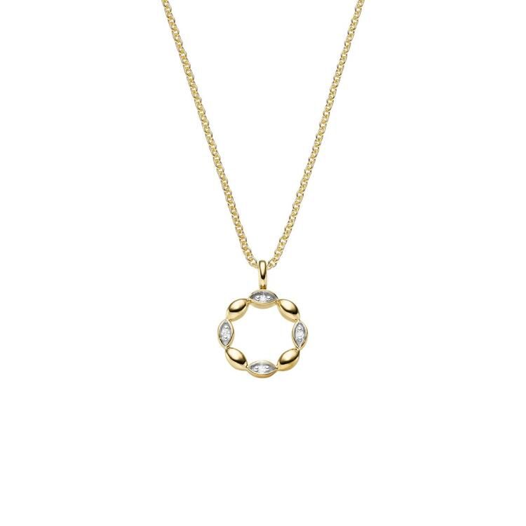 Anhänger mit 4 Brillanten zus. 0,018ct.