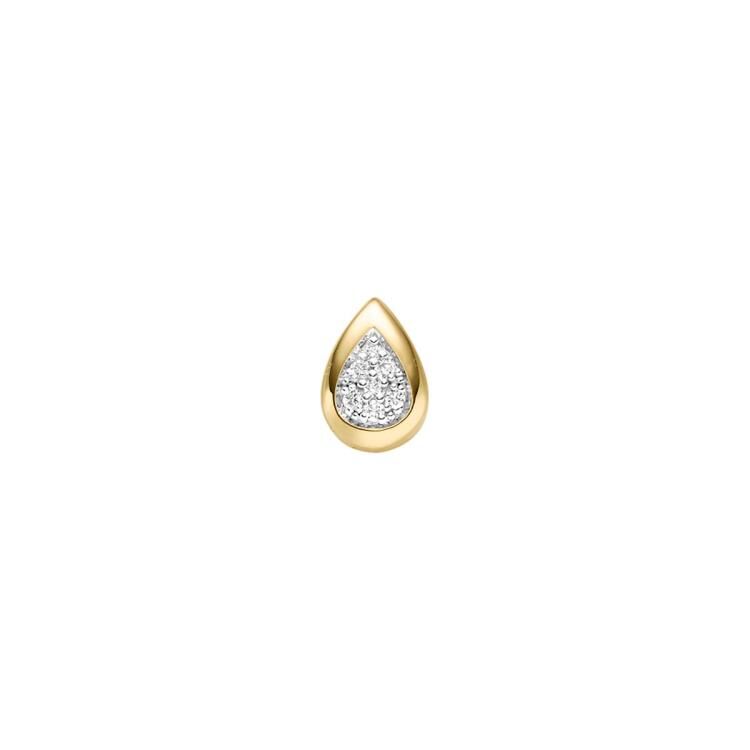 Anhänger mit 7 Brillanten zus. 0,04ct.