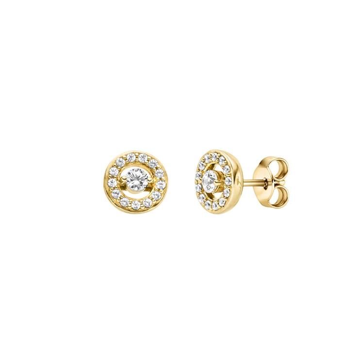 Ohrschmuck mit 28 Zirkonia