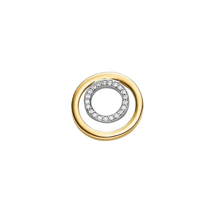 Anhänger mit 21 Brillanten zus. 0,08ct.