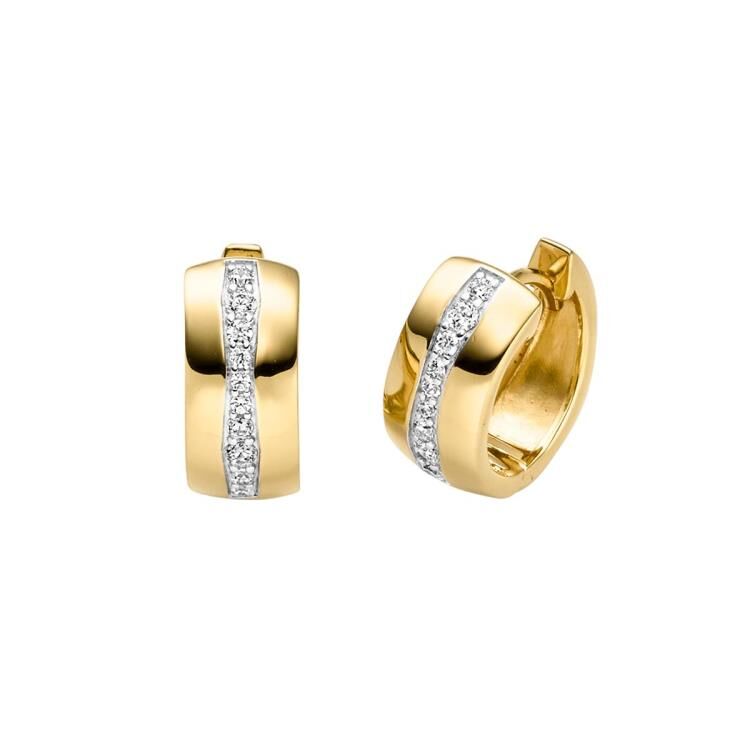 Creolen mit 20 Zirkonia