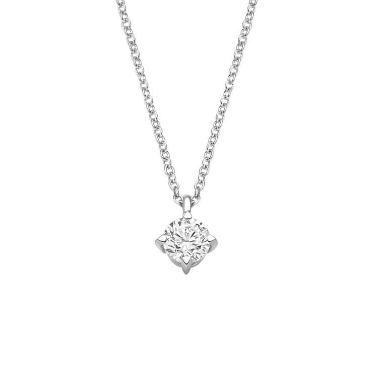 Collier mit 1 Zirkonia