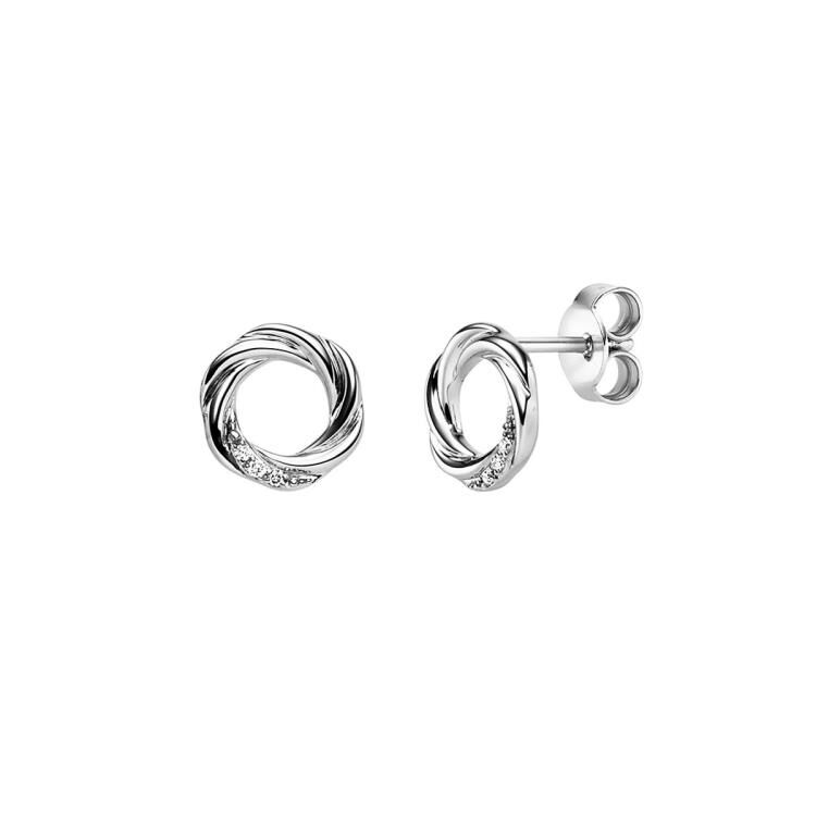Ohrstecker mit 6 Brillanten zus. 0,016ct.